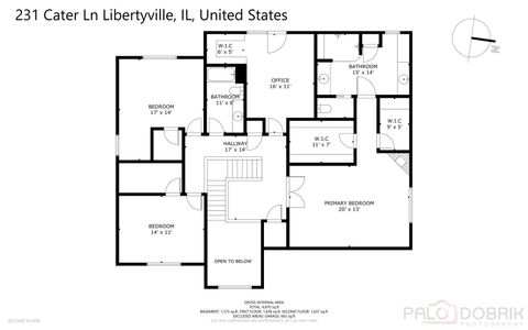 Tiny photo for 231 Cater Lane, Libertyville, IL 60048 (MLS # 12614979)