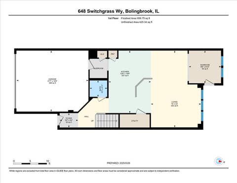 Tiny photo for 716 Switchgrass Way #55002, Bolingbrook, IL 60490 (MLS # 12665629)