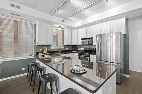 Tiny photo for 1249 N Bosworth Avenue #1N, Chicago, IL 60642 (MLS # 12726652)