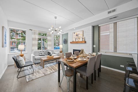 Tiny photo for 1249 N Bosworth Avenue #1N, Chicago, IL 60642 (MLS # 12726652)
