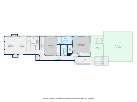 Tiny photo for 1249 N Bosworth Avenue #1N, Chicago, IL 60642 (MLS # 12726652)