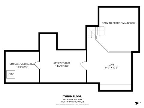 Tiny photo for 165 Haverton Way, North Barrington, IL 60010 (MLS # 12498974)
