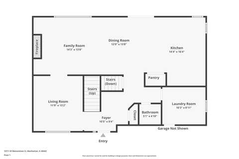 Tiny photo for 15711 Menominee Court, Manhattan, IL 60442 (MLS # 12665981)
