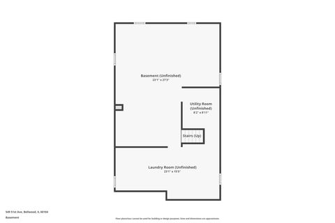 Tiny photo for 549 51ST Avenue, Bellwood, IL 60104 (MLS # 12474525)