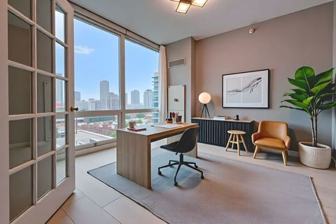 Tiny photo for 757 N Orleans Street #1104, Chicago, IL 60654 (MLS # 12414078)