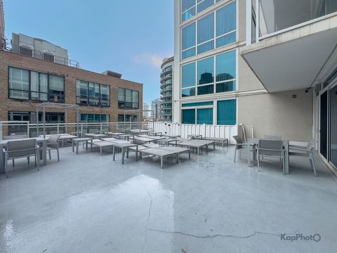 Tiny photo for 757 N Orleans Street #1104, Chicago, IL 60654 (MLS # 12414078)