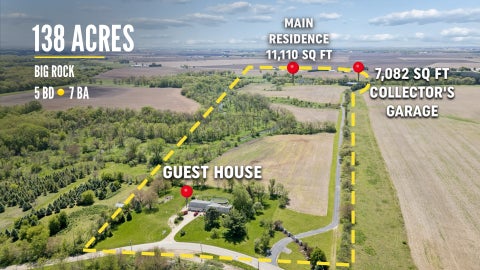Tiny photo for 48w999 Hinckley Road, Big Rock, IL 60511 (MLS # 12694941)