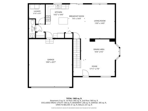 Tiny photo for 1541 Bristol Drive, Hampshire, IL 60140 (MLS # 12676762)