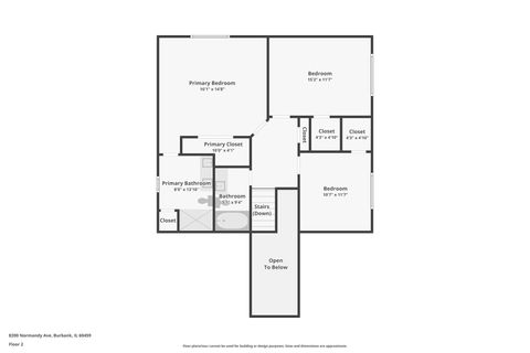 Tiny photo for 8200 S Normandy Avenue, Burbank, IL 60459 (MLS # 12515436)