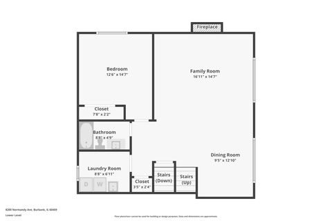 Tiny photo for 8200 S Normandy Avenue, Burbank, IL 60459 (MLS # 12515436)