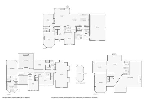 Tiny photo for 25246 N Abbey Glenn Drive, Hawthorn Woods, IL 60047 (MLS # 12605713)