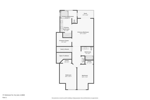 Tiny photo for 171 Waltonian Terrace, Fox Lake, IL 60020 (MLS # 12592819)