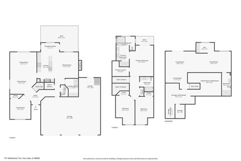 Tiny photo for 171 Waltonian Terrace, Fox Lake, IL 60020 (MLS # 12592819)