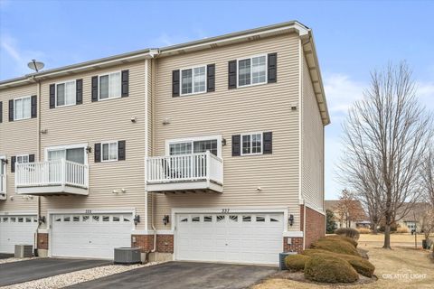 Tiny photo for 337 Lakeshore Drive, Oswego, IL 60543 (MLS # 12525684)