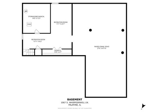 Tiny photo for 1067 S Whippoorwill Lane, Palatine, IL 60067 (MLS # 12605053)