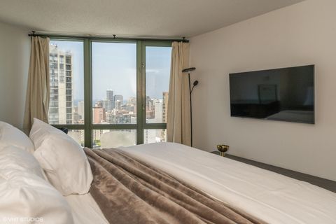 Tiny photo for 111 W Maple Street #2803, Chicago, IL 60610 (MLS # 12489491)