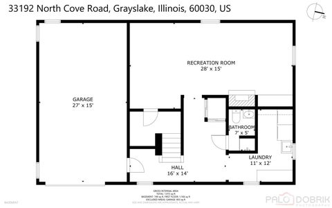 Tiny photo for 33192 N Cove Road, Grayslake, IL 60030 (MLS # 12697255)