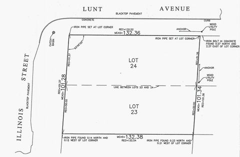 Lot 23 and 24 Illinois St & Lunt Ave Schaumburg IL 60193