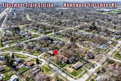 Tiny photo for 618 Dundee Avenue, Flossmoor, IL 60422 (MLS # 12643947)