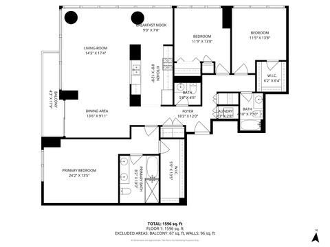 Tiny photo for 201 N Westshore Drive #1701, Chicago, IL 60601 (MLS # 12501571)