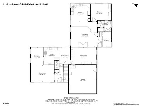 Tiny photo for 1137 Lockwood Court E, Buffalo Grove, IL 60089 (MLS # 12713338)