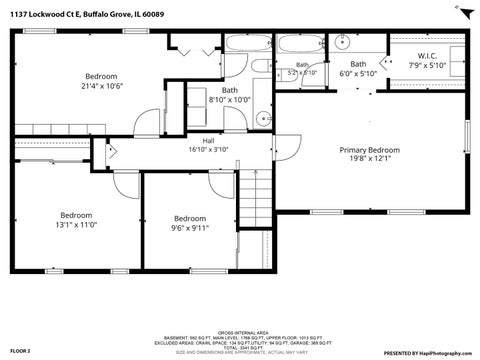Tiny photo for 1137 Lockwood Court E, Buffalo Grove, IL 60089 (MLS # 12713338)