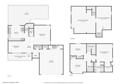 Tiny photo for 1770 Penny Lane, Bartlett, IL 60103 (MLS # 12645587)