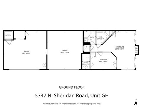 Tiny photo for 5747 N Sheridan Road #GH, Chicago, IL 60660 (MLS # 12501843)