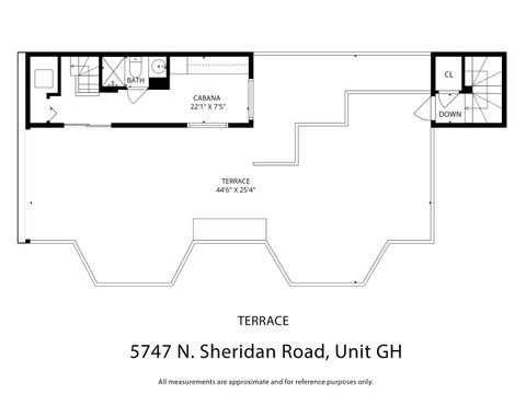 Tiny photo for 5747 N Sheridan Road #GH, Chicago, IL 60660 (MLS # 12501843)