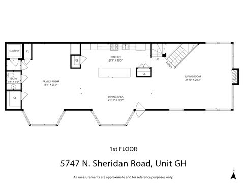 Tiny photo for 5747 N Sheridan Road #GH, Chicago, IL 60660 (MLS # 12501843)