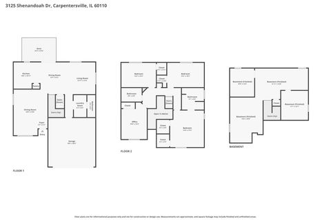 Tiny photo for 3125 Shenandoah Drive, Carpentersville, IL 60110 (MLS # 12574657)
