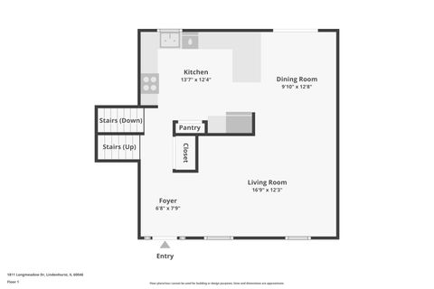 Tiny photo for 1811 Longmeadow Drive, Lindenhurst, IL 60046 (MLS # 12584450)