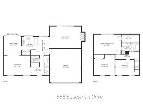 Tiny photo for 688 Equestrian Drive, Wheeling, IL 60090 (MLS # 12452283)