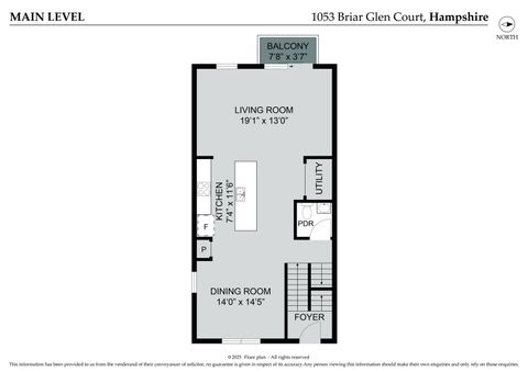 Tiny photo for 1053 Briar Glen Court, Hampshire, IL 60140 (MLS # 12535225)