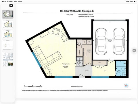 Tiny photo for 2455 W Ohio Street #8E, Chicago, IL 60612 (MLS # 12753178)