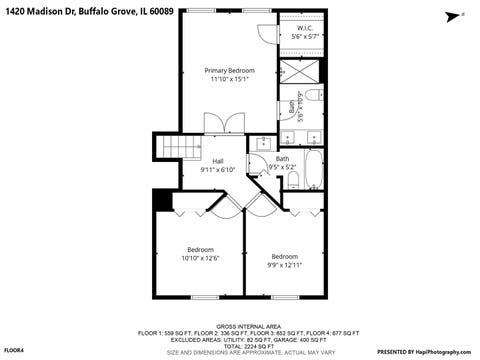 Tiny photo for 1420 Madison Drive, Buffalo Grove, IL 60089 (MLS # 12707266)