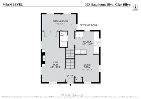 Tiny photo for 323 Hawthorne Boulevard, Glen Ellyn, IL 60137 (MLS # 12589854)