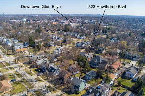 Tiny photo for 323 Hawthorne Boulevard, Glen Ellyn, IL 60137 (MLS # 12589854)
