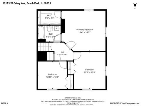 Tiny photo for 10113 W Crissy Avenue, Zion, IL 60099 (MLS # 12729827)