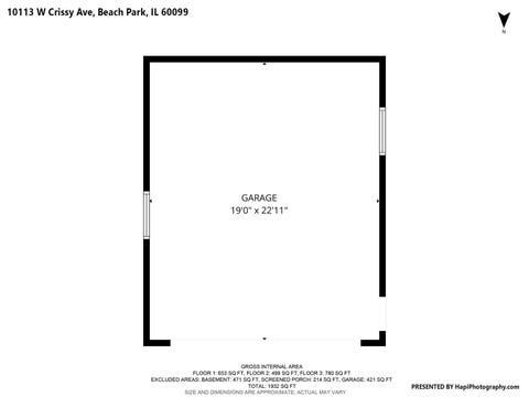 Tiny photo for 10113 W Crissy Avenue, Zion, IL 60099 (MLS # 12729827)