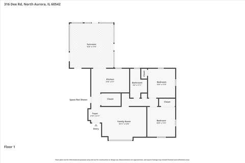 Tiny photo for 316 Dee Road, North Aurora, IL 60542 (MLS # 12702794)