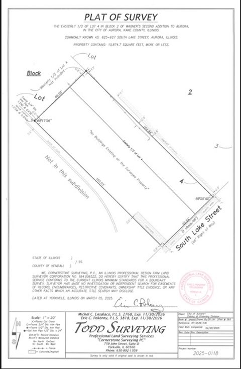Tiny photo for 625 S Lake Street, Aurora, IL 60506 (MLS # 12303903)