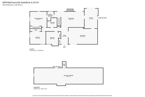 Tiny photo for 2970 Reid Farm Road, Rockford, IL 61114 (MLS # 12752027)