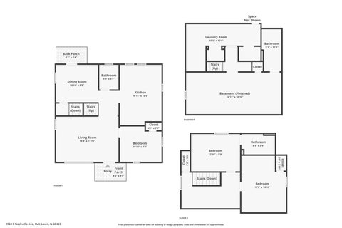 Tiny photo for 9524 Nashville Avenue, Oak Lawn, IL 60453 (MLS # 12757872)