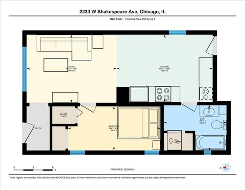 Tiny photo for 2233 W Shakespeare Avenue #1F, Chicago, IL 60647 (MLS # 12497488)