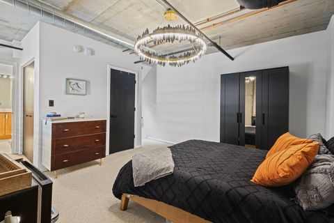 Tiny photo for 6 S Laflin Street #107S, Chicago, IL 60607 (MLS # 12568256)