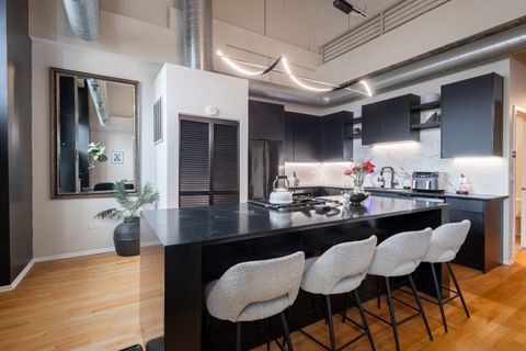 Tiny photo for 6 S Laflin Street #107S, Chicago, IL 60607 (MLS # 12568256)