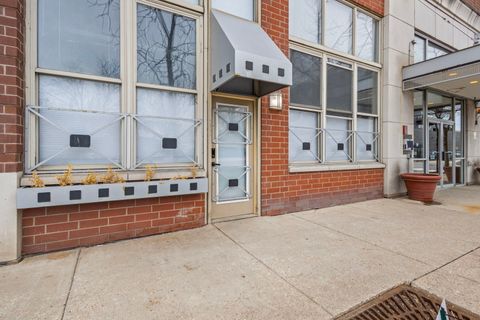Tiny photo for 6 S Laflin Street #107S, Chicago, IL 60607 (MLS # 12568256)