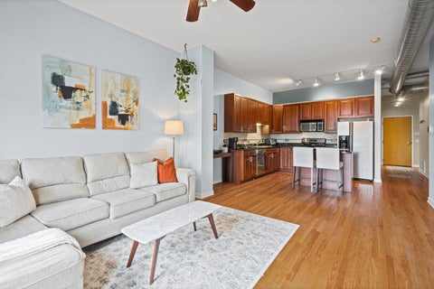 Tiny photo for 4011 N Francisco Avenue #205, Chicago, IL 60618 (MLS # 12654417)