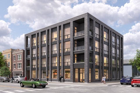 Photo of 2072 N Western Avenue #PH-401, Chicago, IL 60647 (MLS # 12646278)
